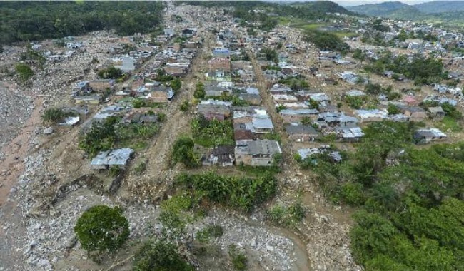 La tragedia del municipio de Mocoa afectó 48 barrios, que según el Registro Único de Damnificados (RUD), fueron inscritas 7. 794 familias para un total de 23.310 personas. 