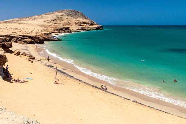Cabo de la Vela, ubicado en la Alta Guajira de Colombia.