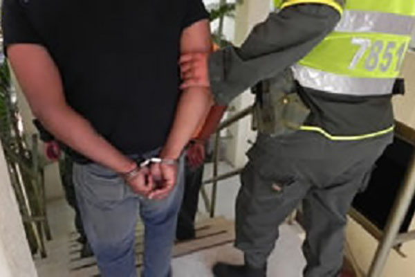 Imagen de capturado por abuso a menores en Atlántico. Foto archivo