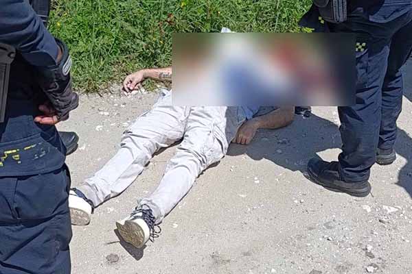 El cuerpo sin vida de Fabián Salcedo Cantillo fue encontrado la tarde de ayer en área rural del corregimiento de Cordibita. Fotos cortesía- Anuar María