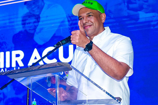 Yahir Acuña Cardales, alcalde de Sincelejo. Foto Alcaldía de Sincelejo 