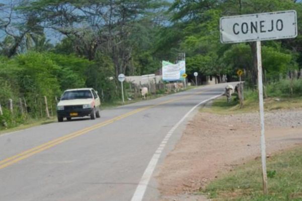 Por este sector de presentó el ataque al gestor de paz en el corregimiento de Conejo, Fonseca, sur de La Guajira. Foto: La Guajira Hoy