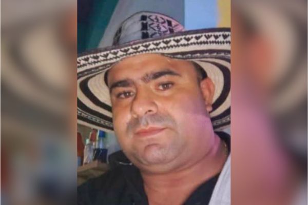 Carlos Hernán Ospina Hernández, asesinado a tiros en plena vía pública. Foto: La Guajira Hoy