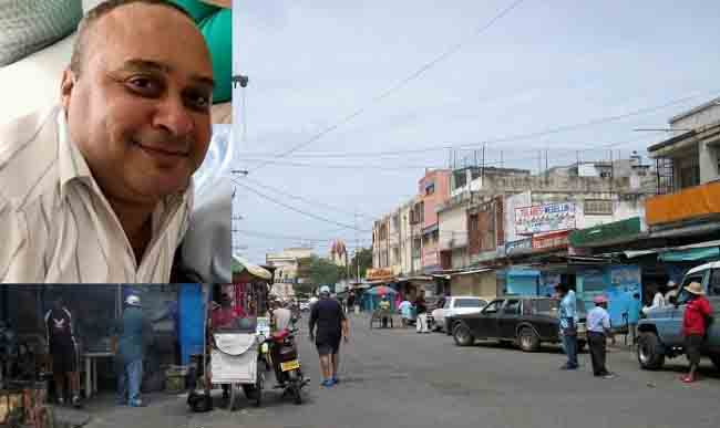 Por una calle del municipio de Maicao, se trasladaba el exalcalde y fue perseguido por una motocicleta y el parrillero le disparó en repetidas ocasiones, pero éste detuvo el vehículo y logró meterse en un establecimiento del sector. La foto de la calle es, solamente ilustrativa.