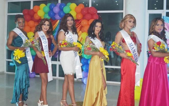 Las diferentes candidatas de la comunidad LGBTI quienes representarán a sus entes territoriales durante el carnaval 2019.