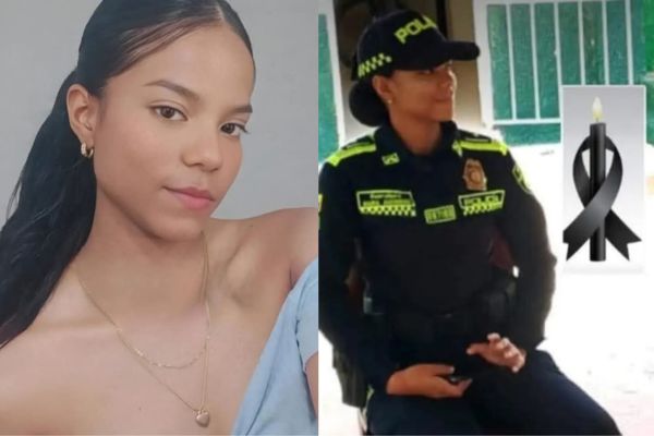 Carmen Ortiz Ipuaña, abuela de la patrullera, José Damer Guerrero, padre de la joven patrullera muerta al caer de un quinto piso; María Alejandra Guerrero Montiel, patrullera, muerta de forma violenta.