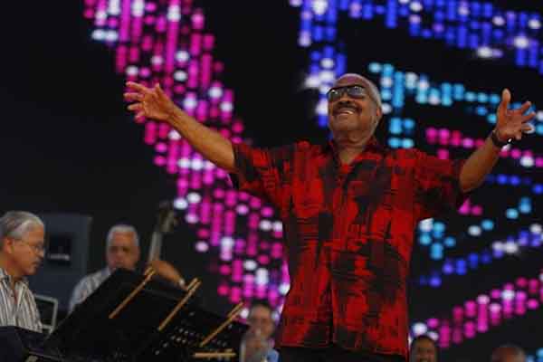 El director del Gran Combo de Puerto Rico, Rafael Ithier, en una foto de archivo. EFE/Thais Llorca
